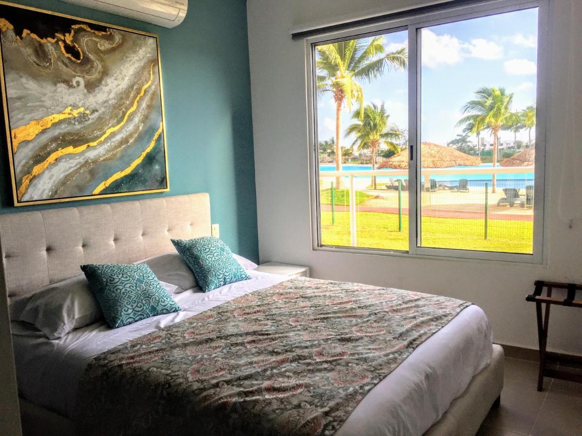 Escape Al Caribe Con Una Vista Impresionante En Pilarita'S Dream Lagoons Cancún Kültér fotó
