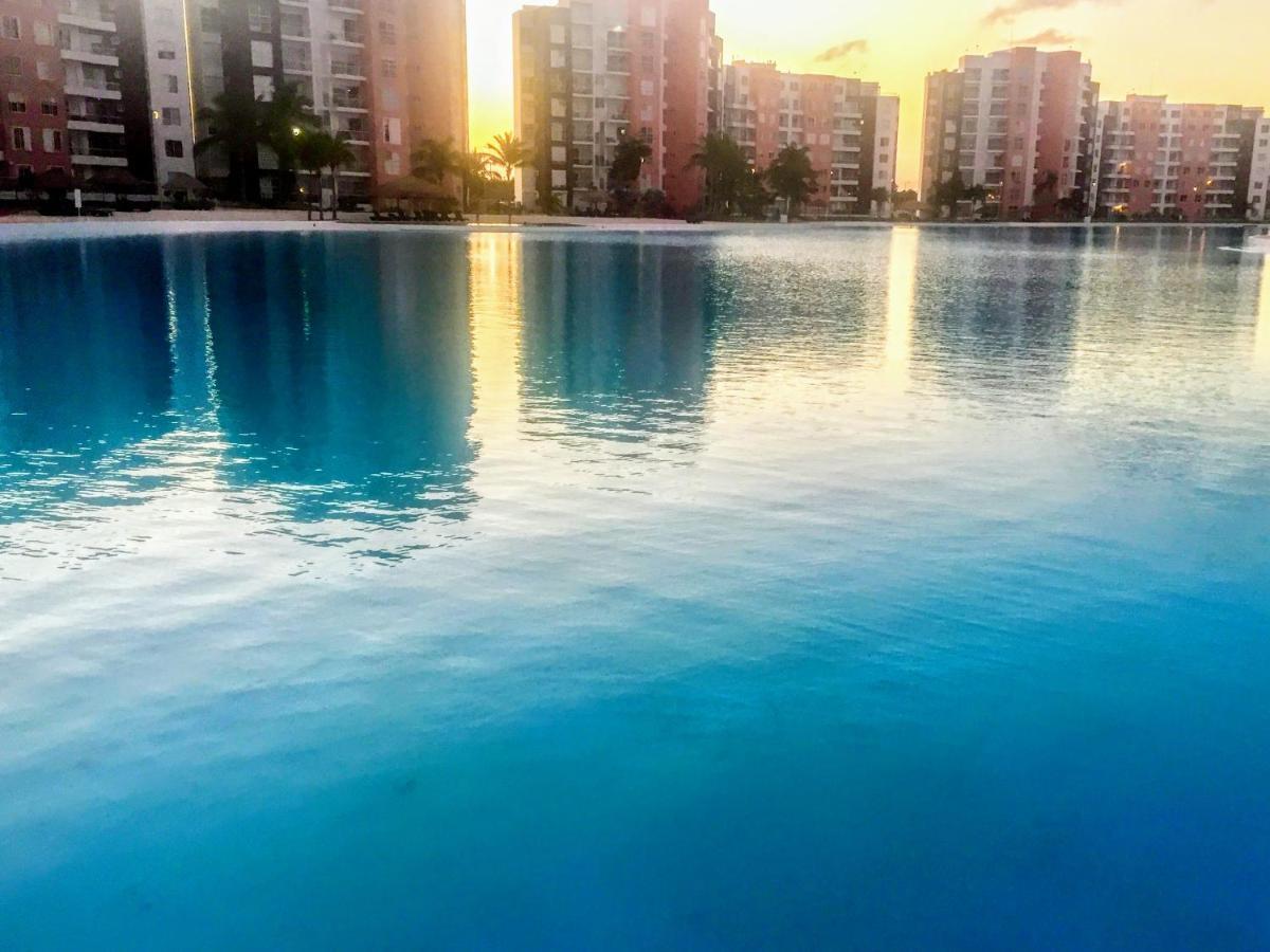 Escape Al Caribe Con Una Vista Impresionante En Pilarita'S Dream Lagoons Cancún Kültér fotó