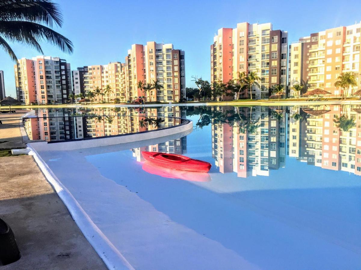 Escape Al Caribe Con Una Vista Impresionante En Pilarita'S Dream Lagoons Cancún Kültér fotó
