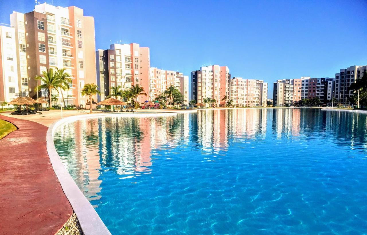 Escape Al Caribe Con Una Vista Impresionante En Pilarita'S Dream Lagoons Cancún Kültér fotó
