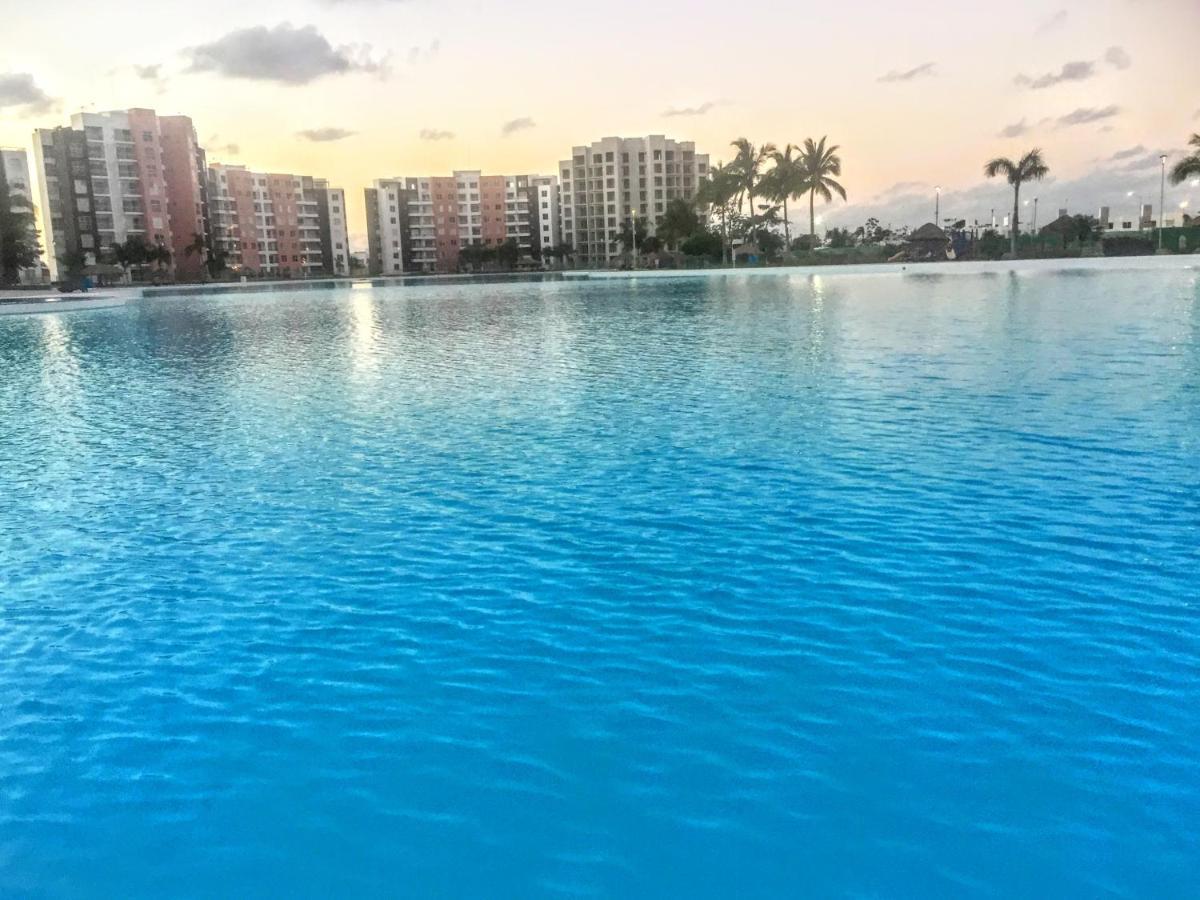 Escape Al Caribe Con Una Vista Impresionante En Pilarita'S Dream Lagoons Cancún Kültér fotó