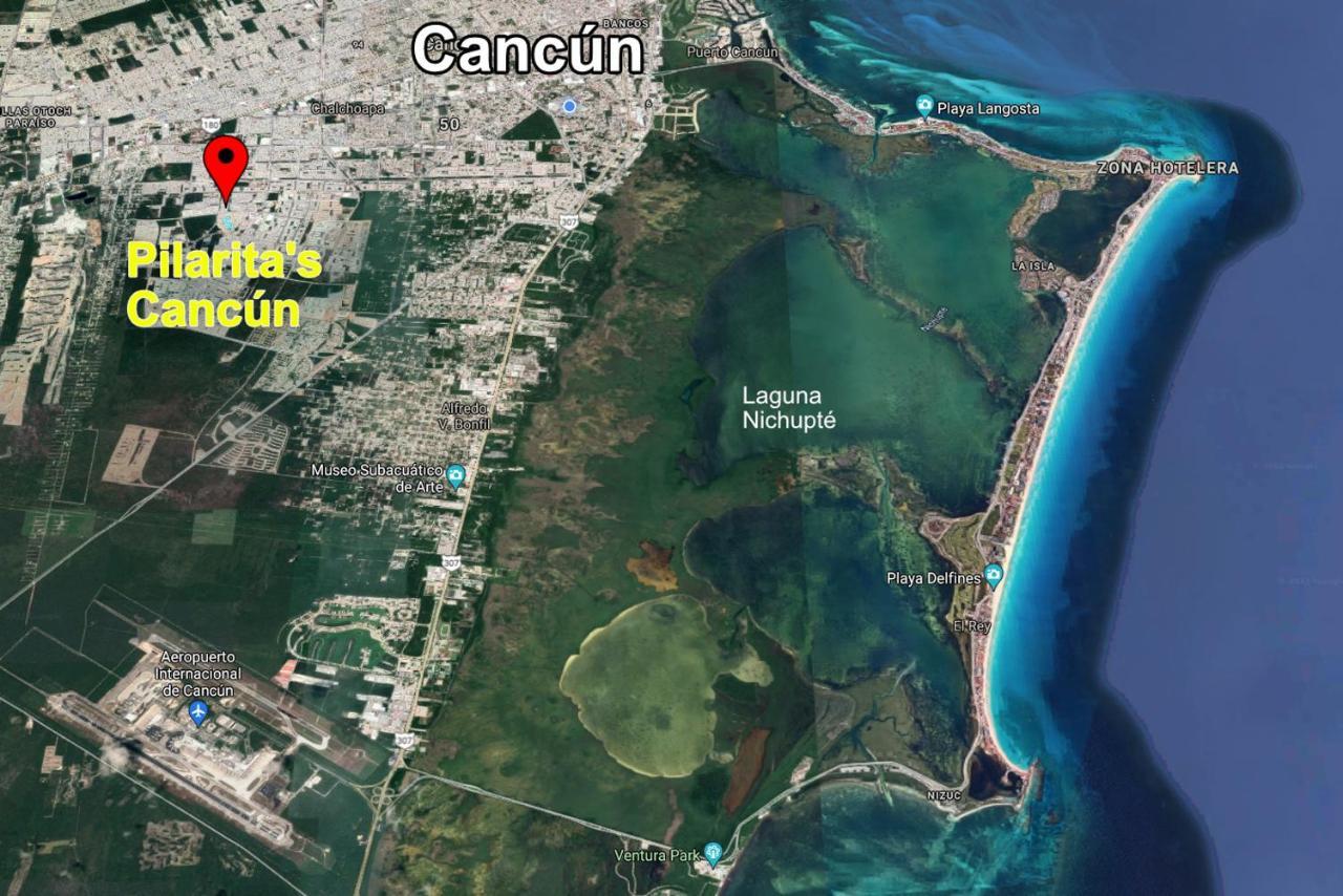 Escape Al Caribe Con Una Vista Impresionante En Pilarita'S Dream Lagoons Cancún Kültér fotó