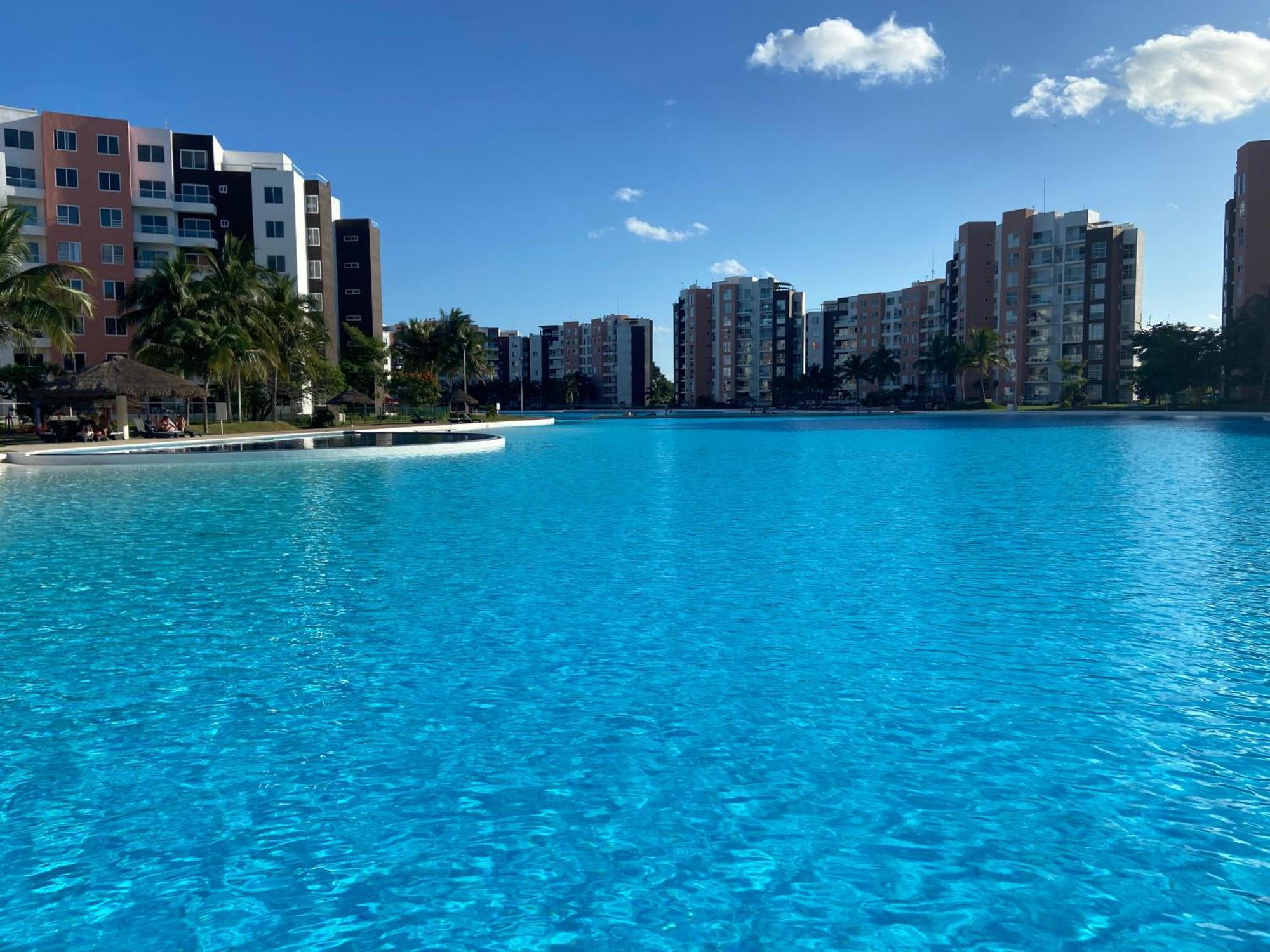Escape Al Caribe Con Una Vista Impresionante En Pilarita'S Dream Lagoons Cancún Kültér fotó